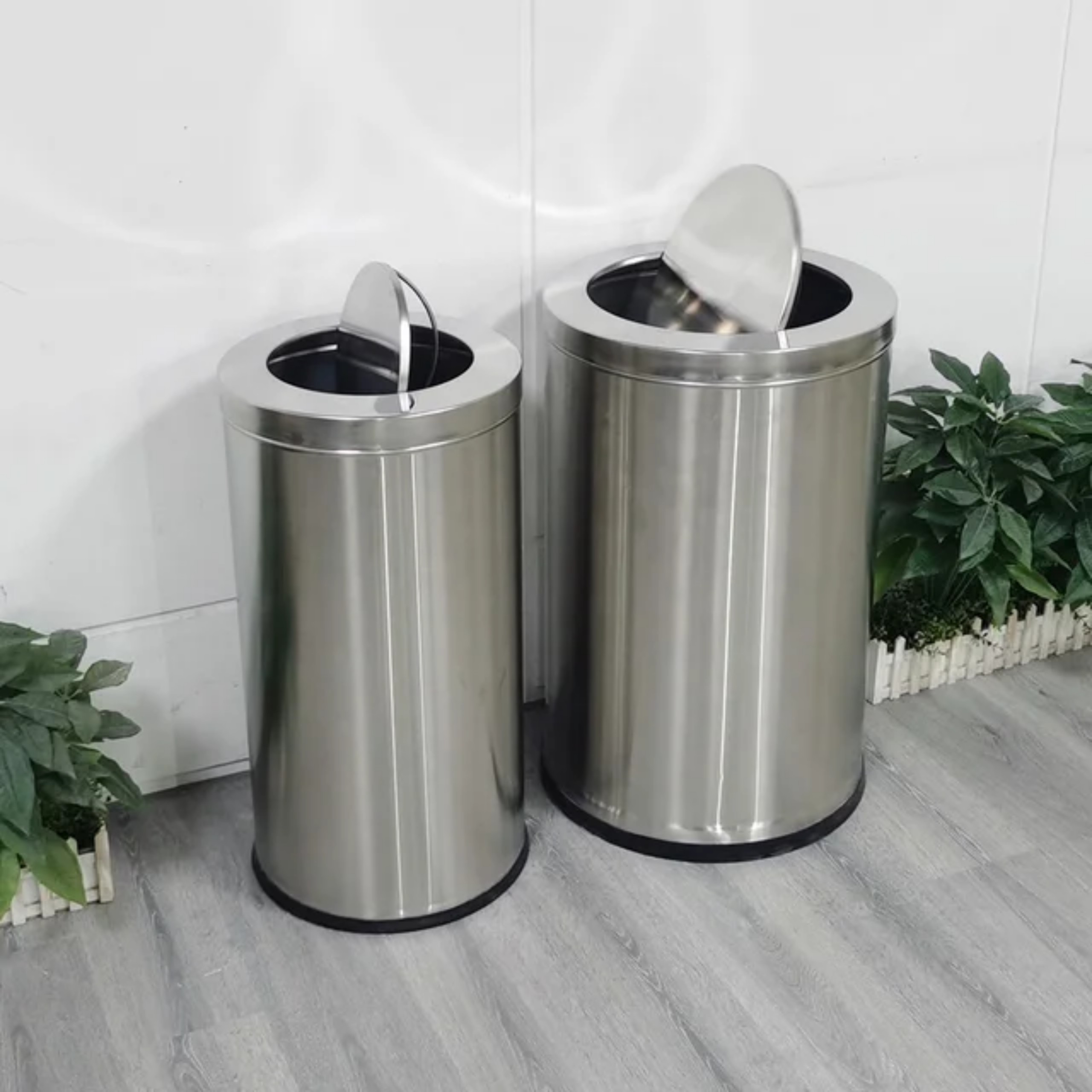 Thùng rác inox