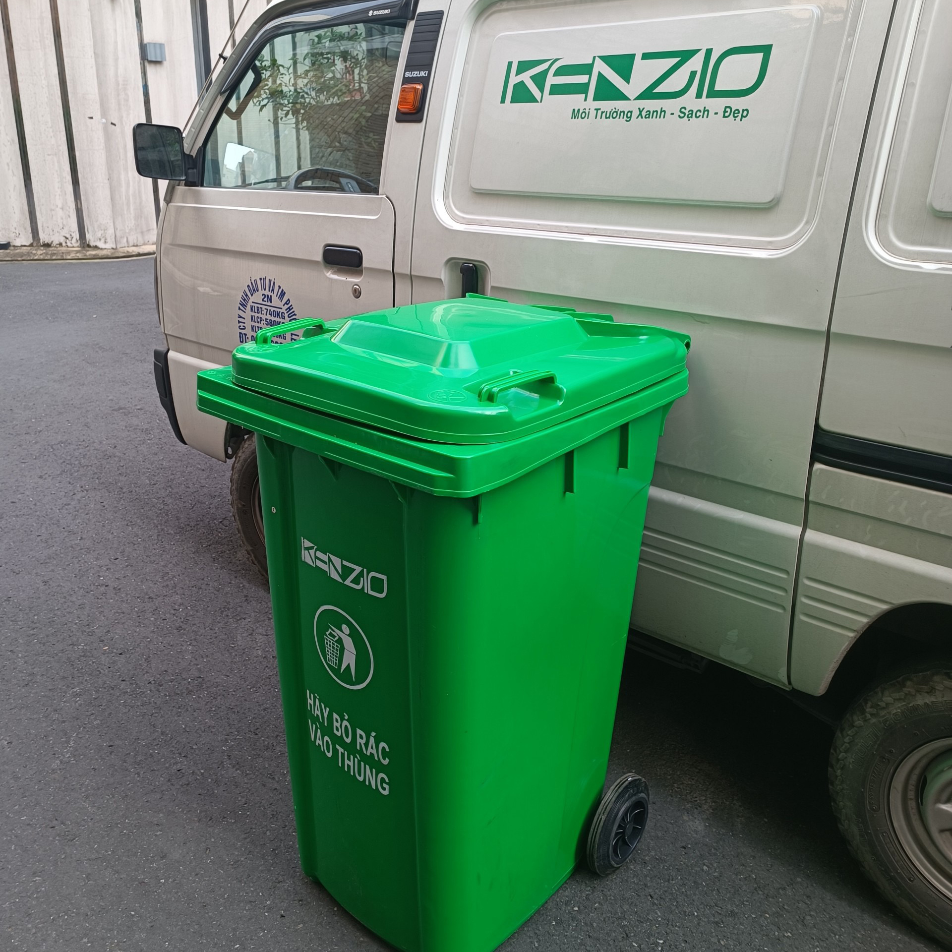 Thùng Rác Nhựa Kenzio